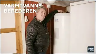 Pusse opp bad steg for steg - varmtvannsberederen