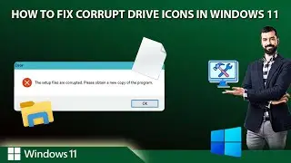 How to fix Corrupt Drive Icons in Windows 11 | Restore Default Hard Disk Drive Icon | Windows 11