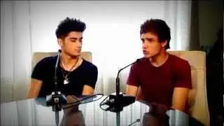 Zayn and Liam from One Direction having difficulties to talk 10min