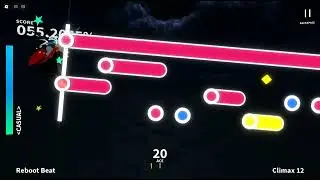playing project rusher to prove my boyfriend sucks at rhythm games