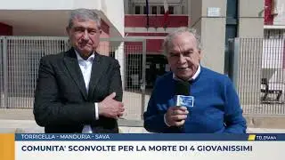 Torricella   Manduria   Sava. Comunita' sconvolte per la morte di 4 giovanissimi