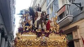 Semana Santa de Cádiz 2023 - Borriquita en la Calle Barrie.
