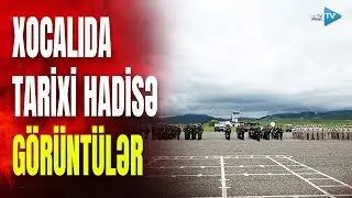 Xocalıda daha bir tarixi hadisə yaşandı: separatçıların xəyallarının puç olduğu yerdən GÖRÜNTÜLƏR