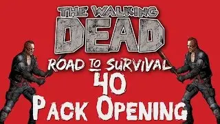 BEST PULL EVER!! 40 Pack Opening. (The Walking Dead: Road to Survival)