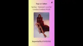 10 Colors of Spring / Summer 2025 - By Pantone