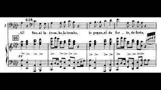 Suoni la tromba intrepido (I Puritani - V. Bellini) Score Animation