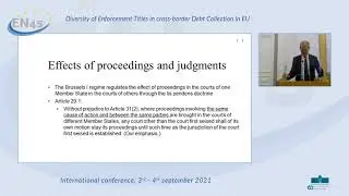 Fredrik Sj&ouml;vall - Challenges of recognition and enforcement of foreign Judgments (part 1) - En4s