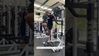 Barbell Low Box Step Up - Deadstop | PerformHQ #shorts