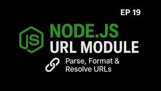 Handle URLs in Node JS | Node JS Tutorial | Node JS Course 