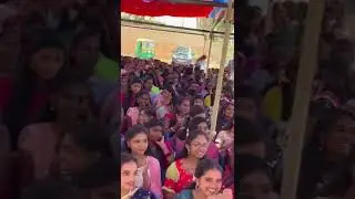 Inspirational speech in Kannada from Principal on Freshers day 2023.