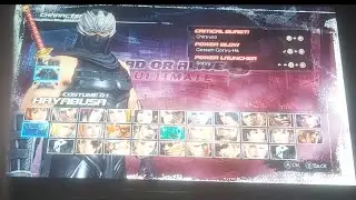 DOA5 Ultimate - Ryu Hayabusa gameplay.