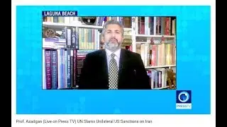 Prof. Azadgan (Live on Press TV UK) - John Bolton: 