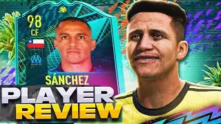 FIFA 22 | ALEXIS S&Aacute;NCHEZ 98 - PLAYER MOMENTS PLAYER REVIEW I FIFA 22 ULTIMATE TEAM