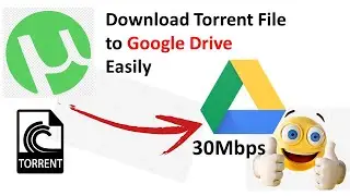 how to download torrent file to google drive using colab Script | @devopsHarishNShetty