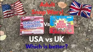 Adult Snaps Comparison / Bacon Snaps vs Big Bang Snaps