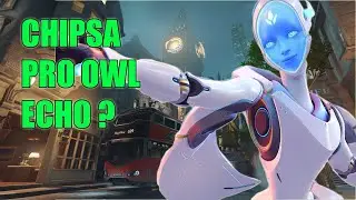 ChipSa INSANE ECHO GAMEPLAY - TOP 500 OVERWATCH SEASON 22