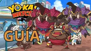 COMO CONSEGUIR A PEGARABAJO, ENORMARABAJO y CUERNARABAJO GUÍAS YO-KAI WATCH 1 (3DS)