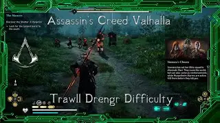 Assassin's Creed Valhalla - Trawll Boss Drengr Difficulty Battle Example