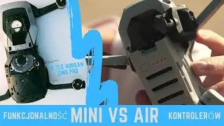 Mavic Mini vs Mavic Air a może Hubsan Zino Pro || Cześć 4: Porownanie Kontroler&oacute;w