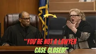 &ldquo;You&rsquo;re NOT a Lawyer! Judge Instantly Shuts Down Defendant in Court (Reality Check)&rdquo;