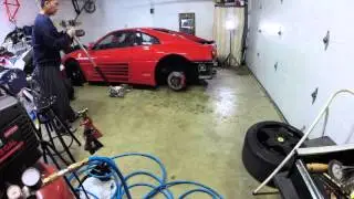 Ferrari 348 engine out time lapse