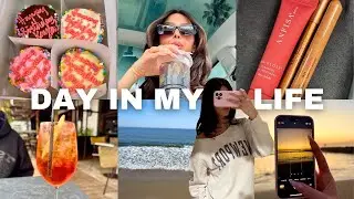 day in my life in LA | trip to newport beach, 26th birthday, brandy melville try-on, pr haul, & more