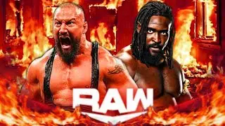 Bron Breakker vs. Oba Femi WWE Raw Netflix Extreme Rules - FULL MATCH 