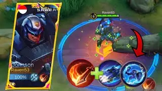 JOHNSON EXP LINE SPELL EXECUTE DEADLIEST CRASHED | BEST BUILD JOHNSON MAGE 2023 | MOBILE LEGENDS