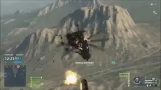 BATTLEFIELD HARDLINE- M3M BROWNING .50 CAL - TRANSPORT HELI DESTRUCTION