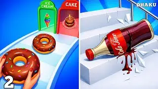 🍞🌀 Bakery Stack X Fragile Roll 3D – Stack Carefully & Roll Smooth! 😱🔥