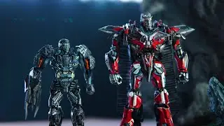 Transformers Stop Motion Lockdown Vs Sentinel Prime p.1