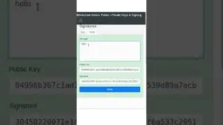 Demo: How Public Private Key pairs helps in verifying signature ?