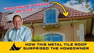 San Antonio Roof Replacement with Tilcor Stone-Coated Steel | Metal Tile Roof & Copper Gutters