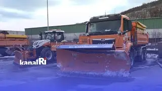 Snijeg i led na riječkim  prometnicama,  zimski uvjeti i dalje na snazi 