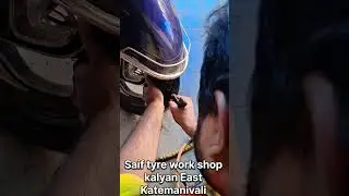 Activa Tubeless Tyre Puncture Repair | Saif Tyre Kalyan