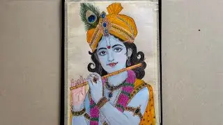 How to Draw & Colour a Beautiful Krishna😊✍️…Shree krishna Colour with Colour Pencils..draw with me