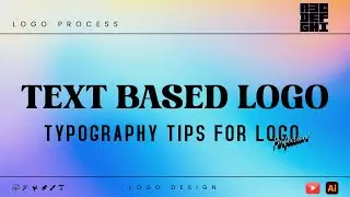 Geometric Block Alphabet Logo Design Tutorial  Bold Typography Built with Grids for Strong Brands