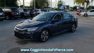 SOLD - USED 2016 Honda CIVIC SEDAN EX-L at Coggin Honda Ft. Pierce Used #GE008804