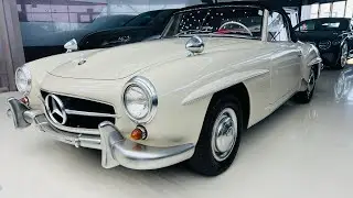 Mercedes Benz SL190 model 1960 classic car #automobile #mercedesbenz #classicmercedes