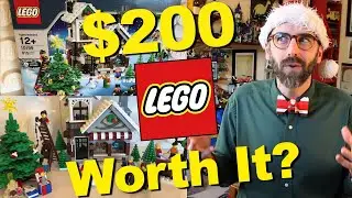 I Got The First LEGO&reg; Winter Village Set! Full Toy Review of LEGO&reg; Winter Village Toy Shop 10199