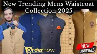 Top Branded Men’s Waistcoats Collection 2025 | Latest Trending Fashion For Men