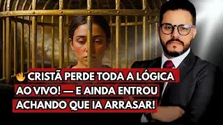 CRISTÃ ENTRA NA LIVE E PASSA VERGONHA TENTANDO EXPLICAR A FÉ!