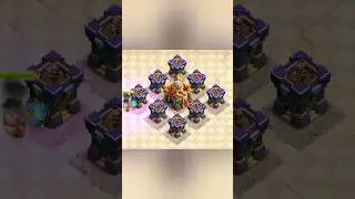 Spiky Ball New Hero Equipment 🌀🗿 | Clash of funz #shorts #barbarianking #spikyball #coc