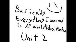 Basically Everything I Learned in AP World History: Modern: Unit 2 Recap