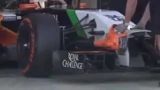 F1 2014 Bahrain Tests Sights and Sounds