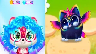 TutoFlips pet doll house Vs Fluvsies hair salon new pets 