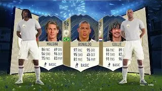 PRIME 96 RONALDO, PRIME 94 MALDINI, PRIME 93 GULLIT!!! - FIFA 18 Icon SBC's