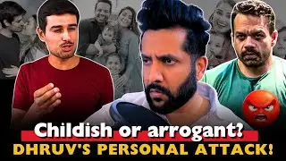 Dhruv Rathee blames Flying Beast for Exploiting Children for Vlogs! | Peepoye