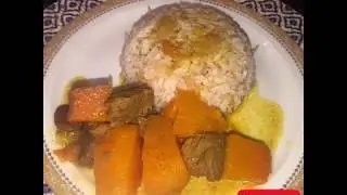 طريقه عمل اليقطين ( قرع العسل ) باللحمه سهل جدا و لذييييذ 😋/مطبخ رودي و طمطم