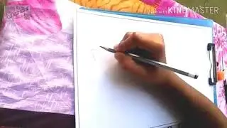 Assam Map Drawing easily by Rimly